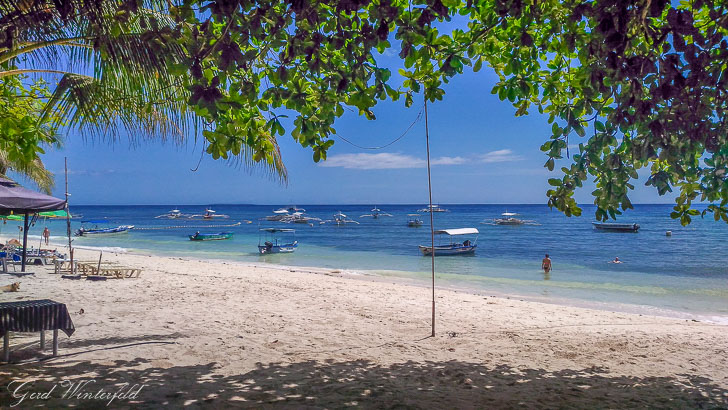 Alona Beach on Panglao Island, Bohol
